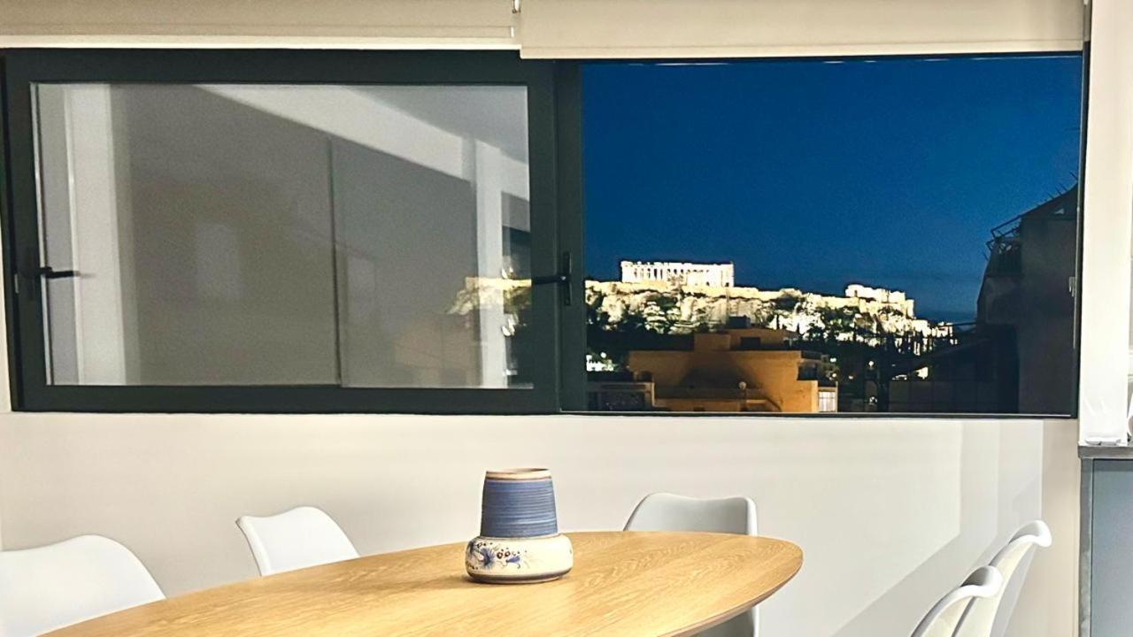 דירות אתונה Acropolis View Window Retreat In Monastiraki מראה חיצוני תמונה